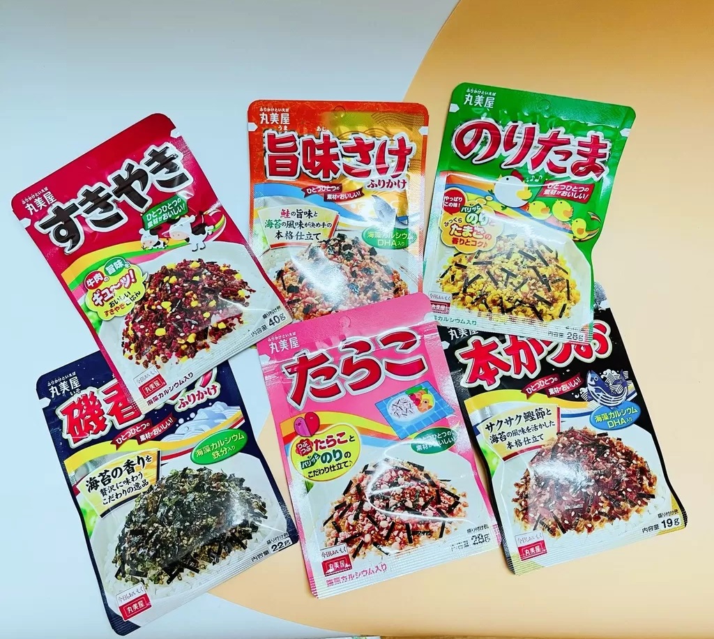 Gia vị rắc cơm Marumiyan trứng gà, rong biển
